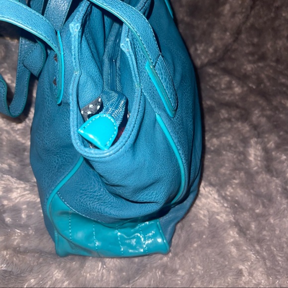 G by Guess Teal Tote - Picture 3 of 6